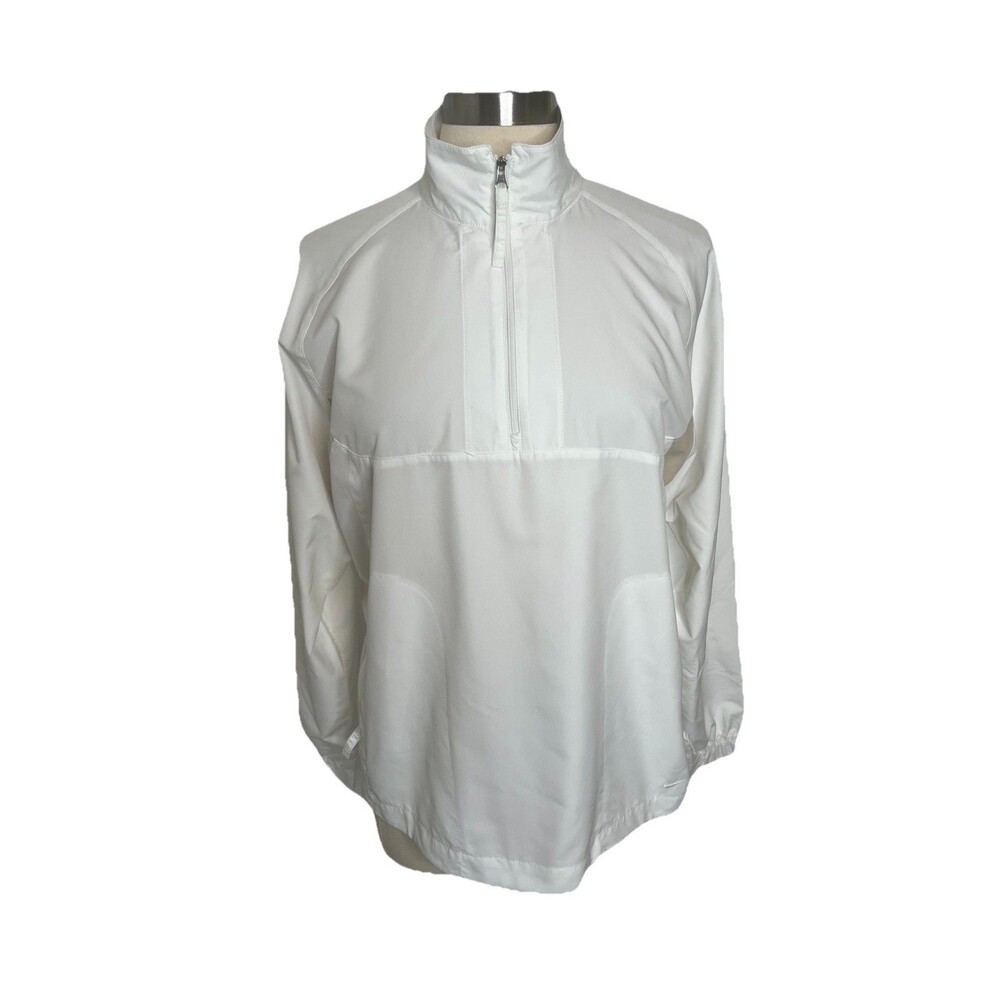 Nike Fit Storm Jacket Golf 1/4 Zip Pullover Rain Windbreaker Size L 12/14